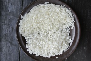 biela a basmati ryža